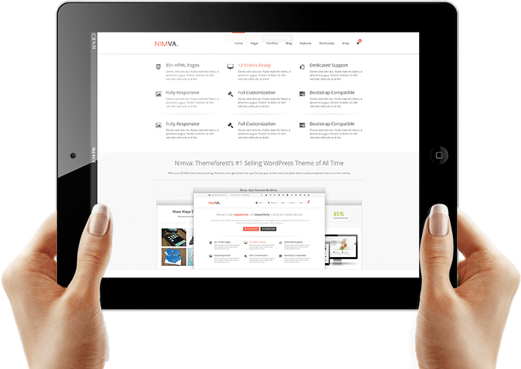 Previous - Ipad In Hand Png (766x553), Png Download