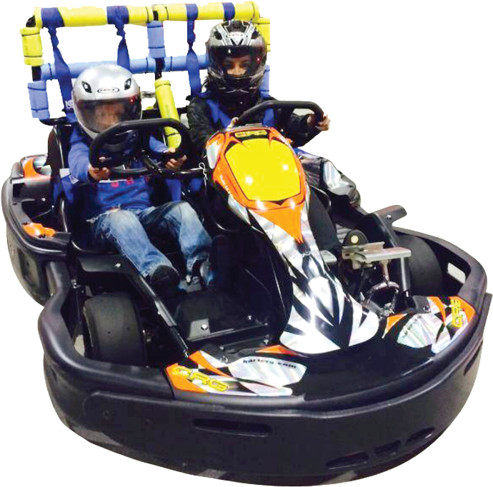 Uks Twin Kartchristian Muller2018 03 07t00 - Go-kart (800x800), Png Download