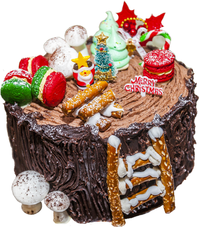 Bush De Noel - Cake (500x500), Png Download