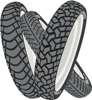 Le Service « Pneus » - Two Wheeler Tyre Png (326x381), Png Download