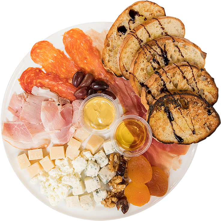 Apps Meat&cheese Plate - Midici The Neapolitan Pizza Company (745x745), Png Download
