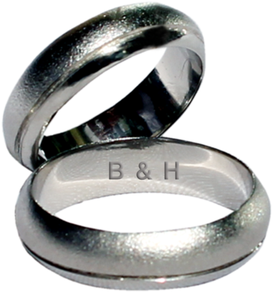 Pure Silver Stylish Couple Finger Band - Silver (480x480), Png Download