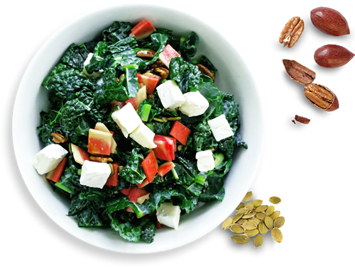 Image - Spinach Salad (500x388), Png Download