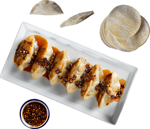 Cecilia's Dumplings - Chinese New Year Food Png Transparent Background (522x448), Png Download