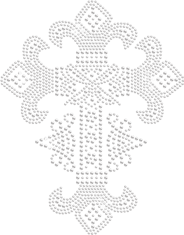 This Is Called Cross Fleury Or Flory - Price (800x800), Png Download