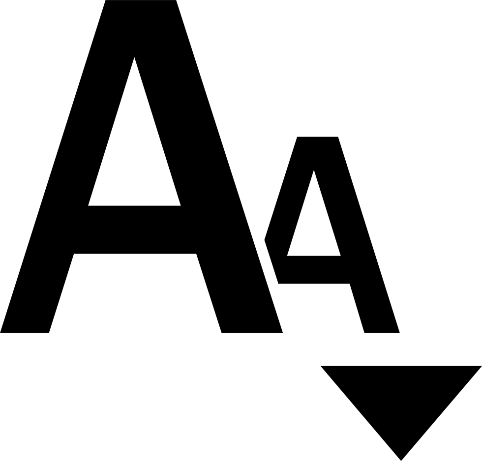 Font Size Comments - Portable Network Graphics (980x938), Png Download