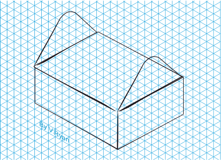 This Will Mean Not Following The Isometric Grid - Triangle (450x325), Png Download