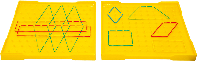 Double Sided Isometric Geoboard 11x11 - Technical Drawing (800x800), Png Download