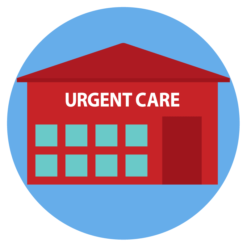 Visit A Childrens Urgent Care Location Walk In Pediatric - Stock Illustration (800x800), Png Download