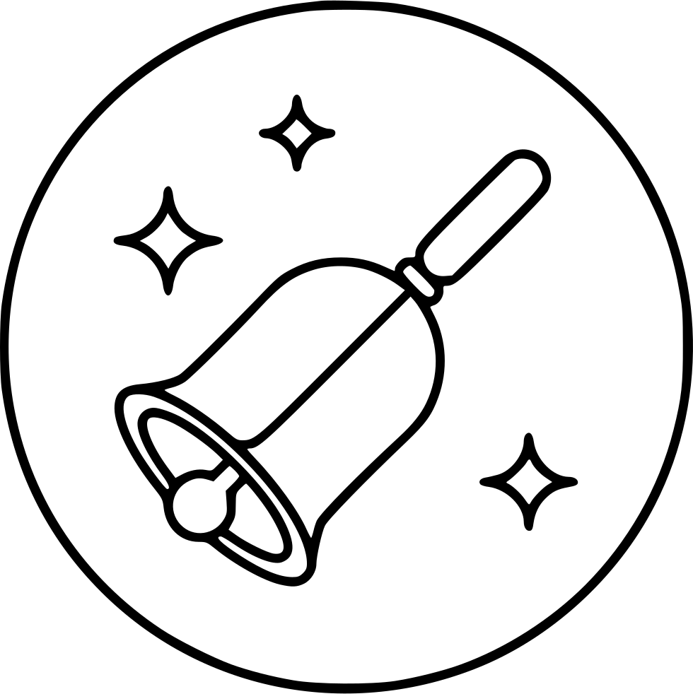 Bell Handheld Announcement Urgent Comments - Circle (980x982), Png Download