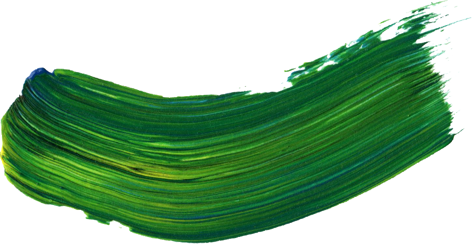48 Paint Brush Stroke Vol - Paint Brush Stroke Green (940x487), Png Download