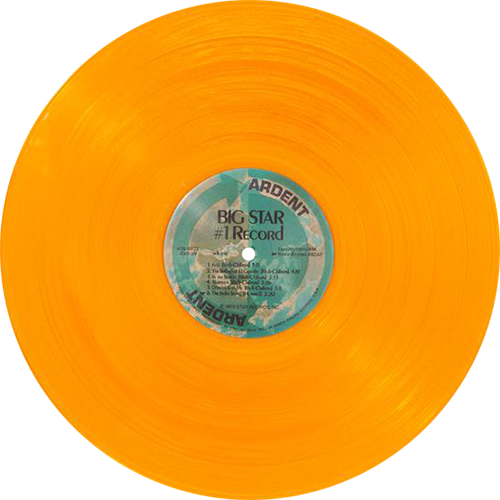 Big Star - - Transparent Orange Vinyl Record (500x500), Png Download