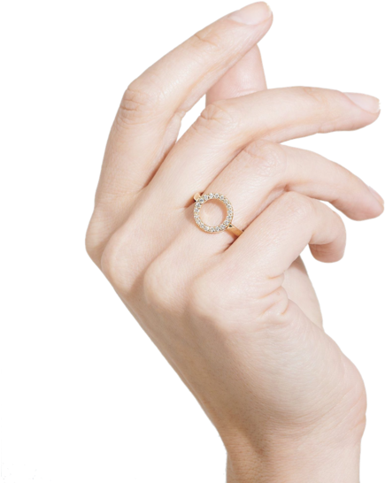 The Diamond Glare White Gold - Pre-engagement Ring (556x600), Png Download