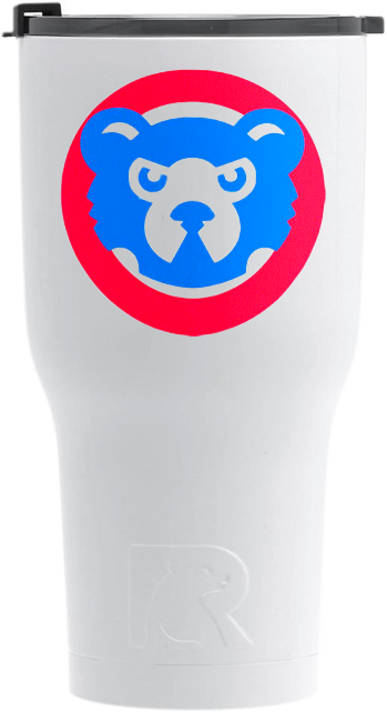 Click - World Series! Swarovski Chicago Cubs Cubby Bear Swarovski (349x641), Png Download