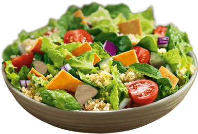 Mcdonalds Joins Quinoa Food Trend Goldfoods Dec - Plato De Ensalada Png (443x344), Png Download