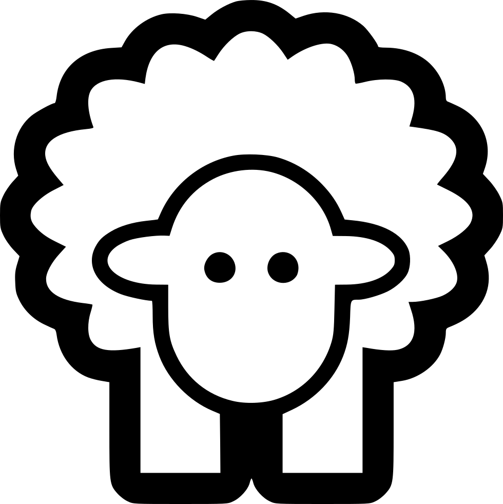 Png File - Ovelha Silhueta Png (980x982), Png Download