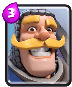 Clash Royale Knight Card (350x409), Png Download