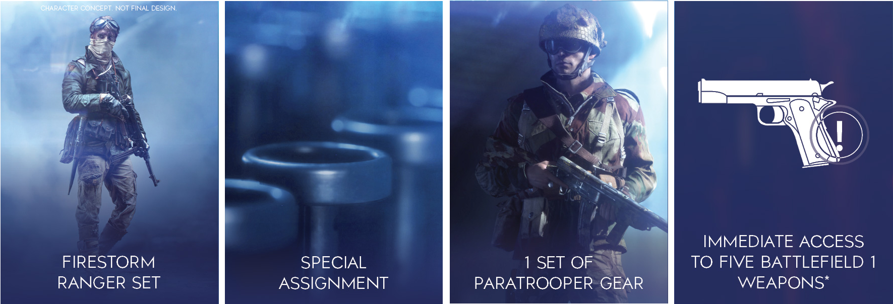 Pre-order Battlefield V To Get The Enlister Offer - Battlefield V Firestorm Ranger Set (1900x700), Png Download