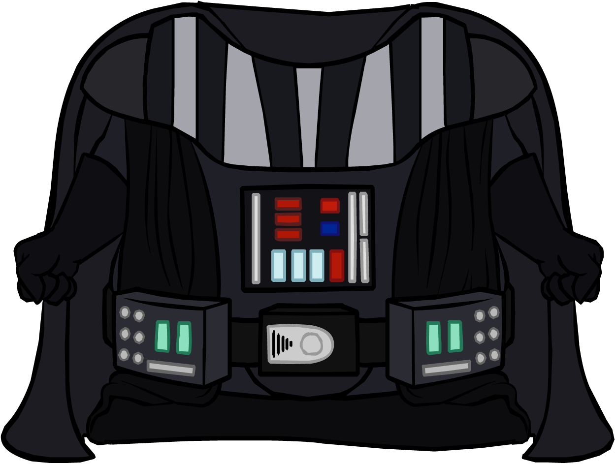Darth Vader Costume - Armadura Darth Vader Png (1251x943), Png Download