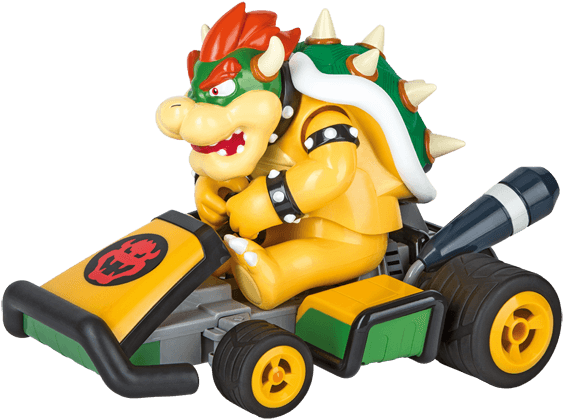 Mario Kart , Bowser - Carrera Mario Kart Bowser (700x467), Png Download
