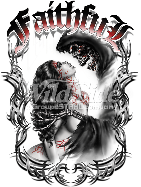 Girl & Reaper - Girl (675x675), Png Download