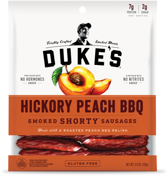 Duke's Hatch Green Chile Smoked Shorty Sausages (600x600), Png Download