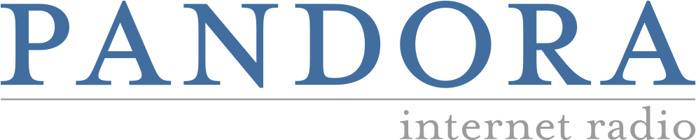 Pandora Radio Logo - Pandora Internet Radio Logo (1000x207), Png Download