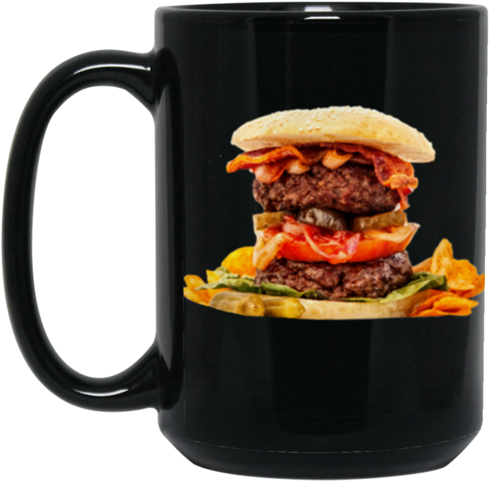 Burger 15 Oz - Life Is Better In The Mud Atvs Great Gifts Idea (720x720), Png Download
