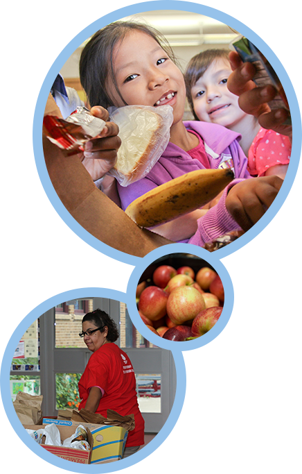 Jump In With Kids' Food Basket And Find Out How You - Kids Food Basket (436x683), Png Download