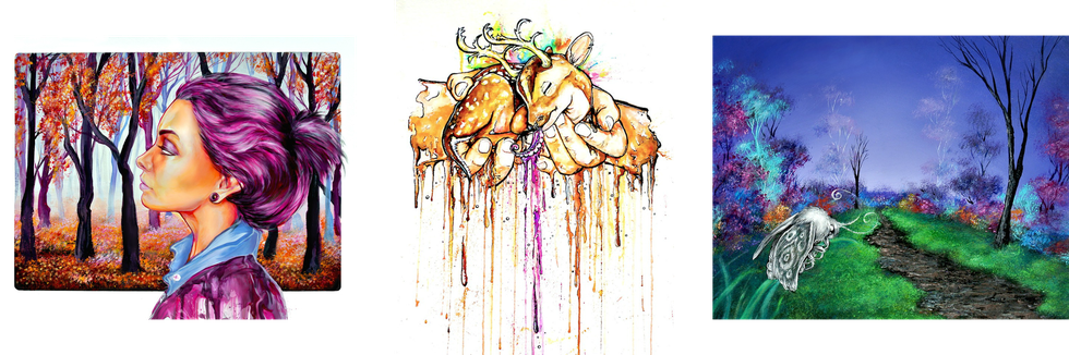 You Can Find All Of Alister's Artwork Available On - Modern Art (980x326), Png Download