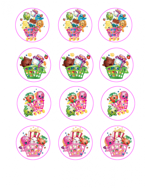 Coolteedesignz Shopkins - T-shirt Or Bodysuit (600x600), Png Download