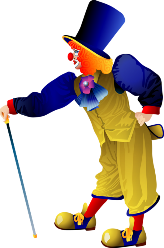 Clown (530x800), Png Download