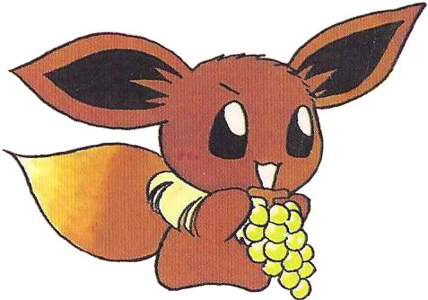Magical Pokemon Journey Eevee (496x352), Png Download