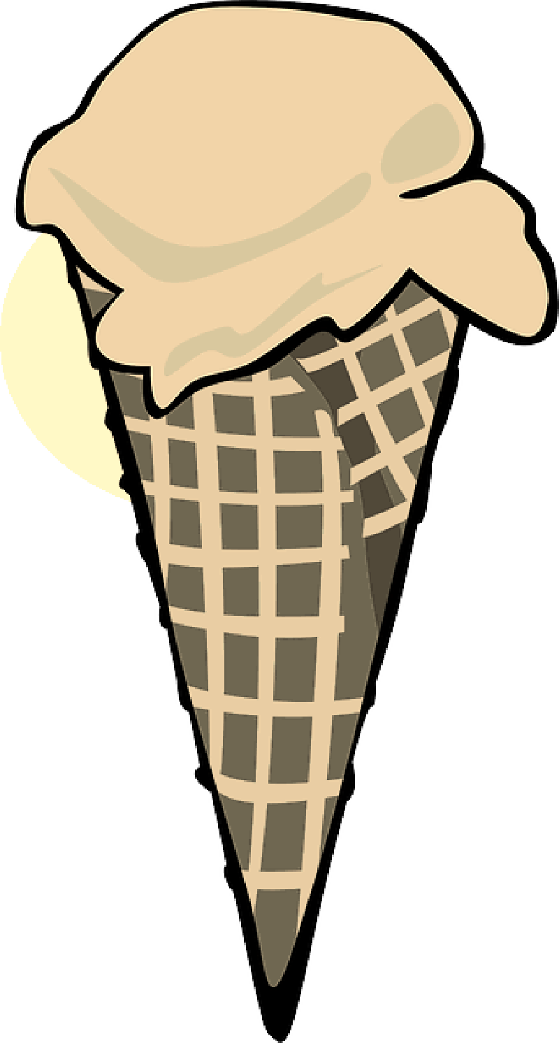 Mb Image/png - Ice Cream 1 Scoop (800x1492), Png Download