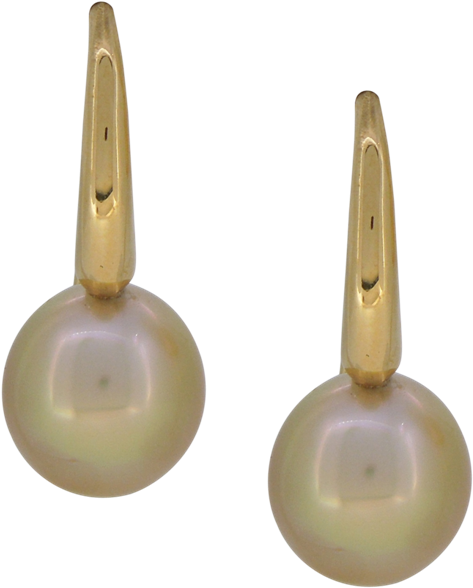 Golden South Sea Pearl Drops - Fascination By Ellen K. Damen Collierkette »333 (840x755), Png Download