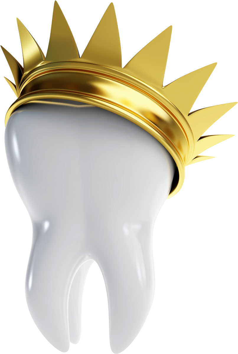 Mtc Family Dental Centre 826-4040 We Give You A Reason - Tooth With Crown (1200x1200), Png Download