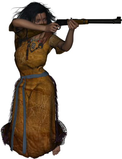 Shoot Rifle (732x640), Png Download