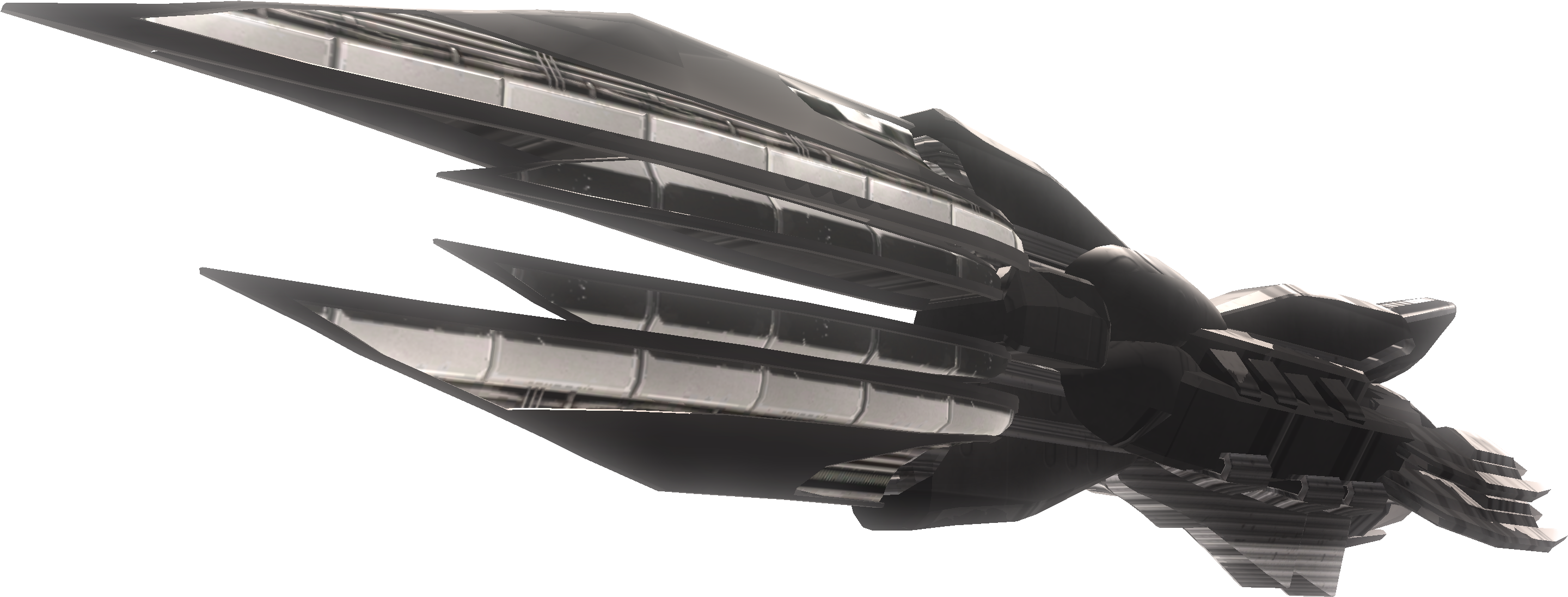 Http - Evil Spaceship Transparent Background (3096x1371), Png Download