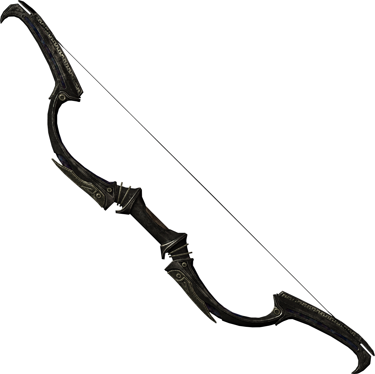 Dwarven Black Bow Of Fate (1559x1555), Png Download