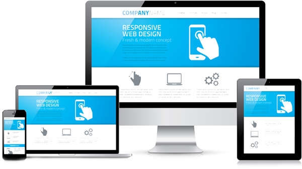 Website - Responsive (600x336), Png Download