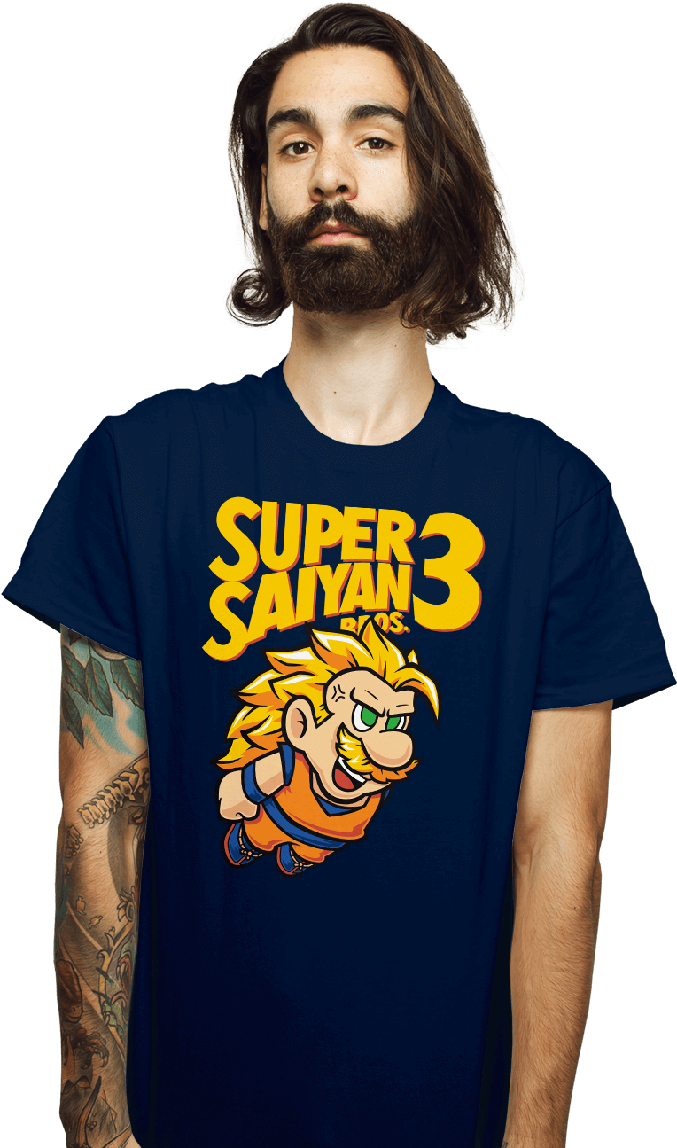 Saiyan Bros - Don T Think So Shirt (930x1322), Png Download