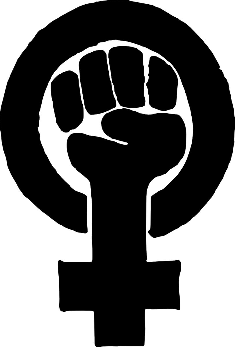 Emancipation, Feminism, Women, Rights, Power, Fist - 10 Classic Feminist Works You Should Read (golden Deer (433x640), Png Download