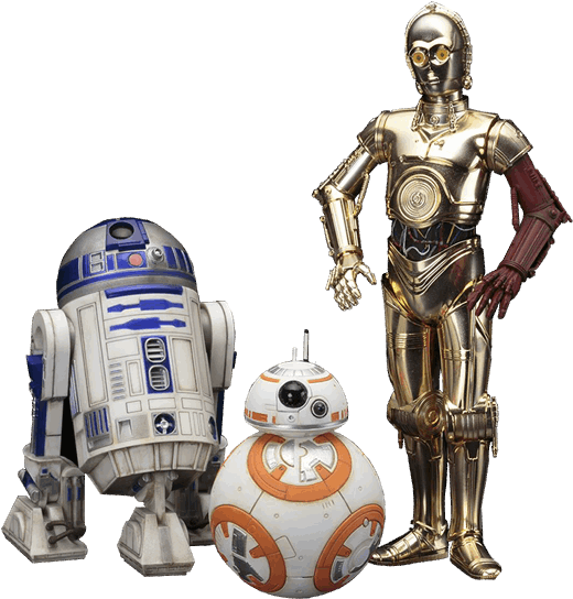 Bb 8 Star Wars Png High Quality Image - Artfx+ Statues: C-3po & R2-d2 (600x600), Png Download