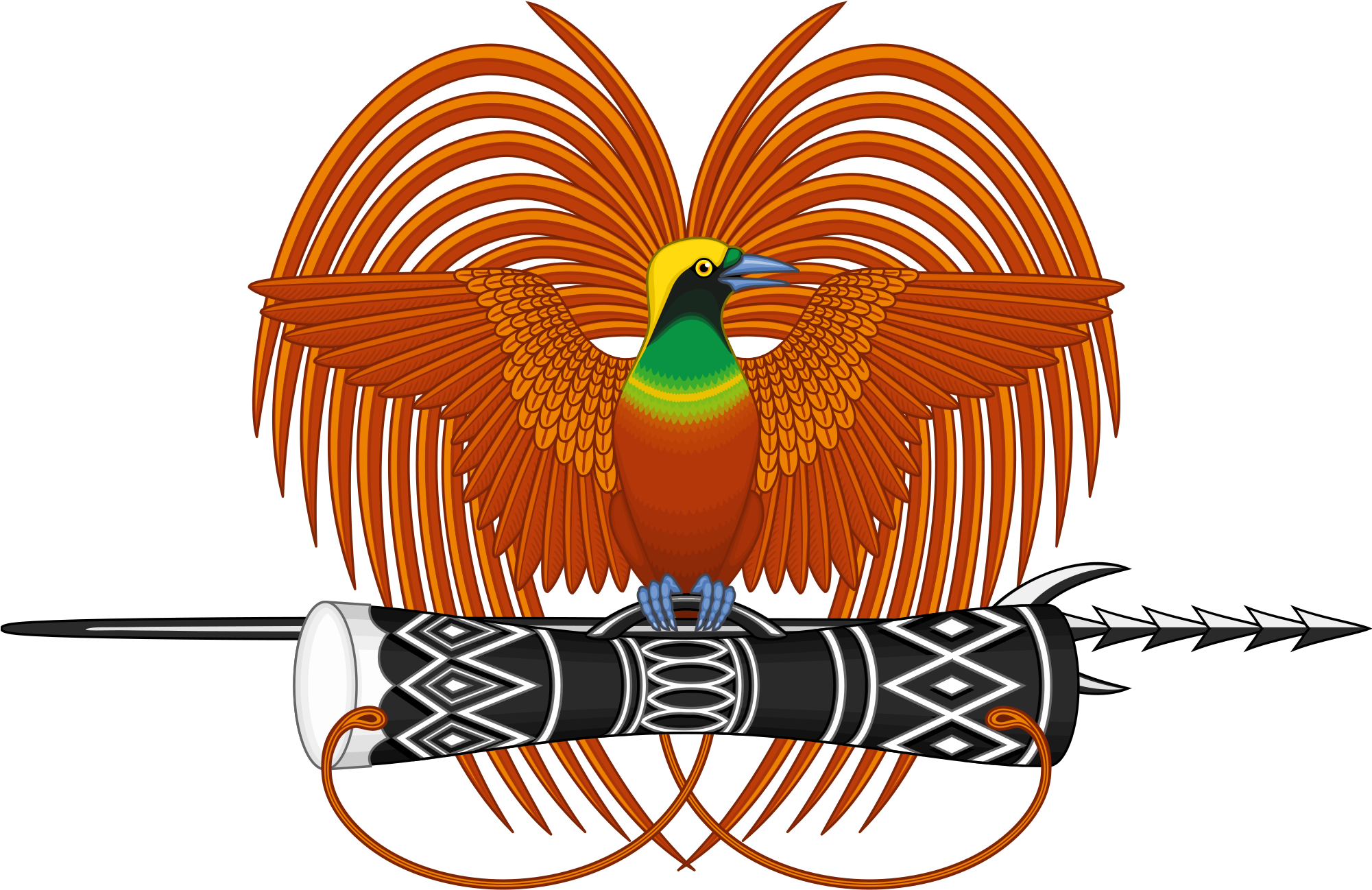 Prime Minister Of Papua New Guinea - Papua New Guinea Crest (1200x809), Png Download