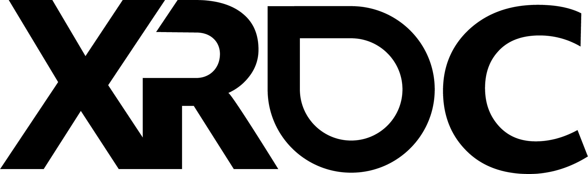 Xrdc Black Text - Logo (1900x564), Png Download