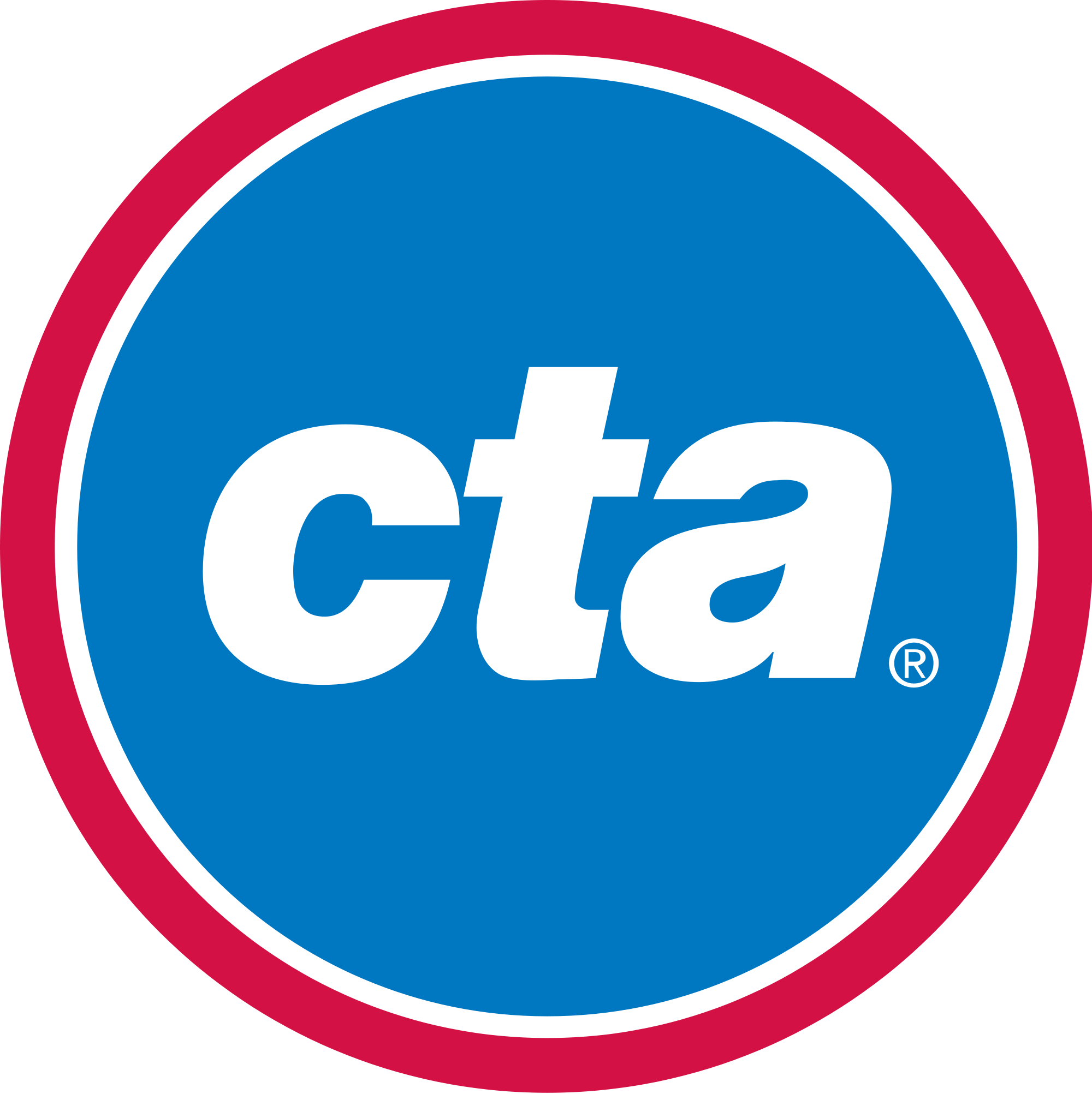 Annivery With Chicago Transit Authority C - Chicago Transit Authority Logo (2000x2005), Png Download
