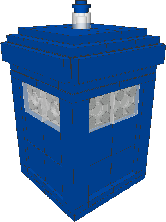 Outside It Looks Like A Police Box - Architecture (1024x768), Png Download