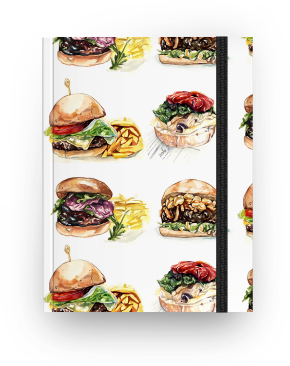Caderno Hamburgers De Camila Pichecona - Society6 Burgers Slim Iphone 7 Case By Camilapicheco (800x800), Png Download