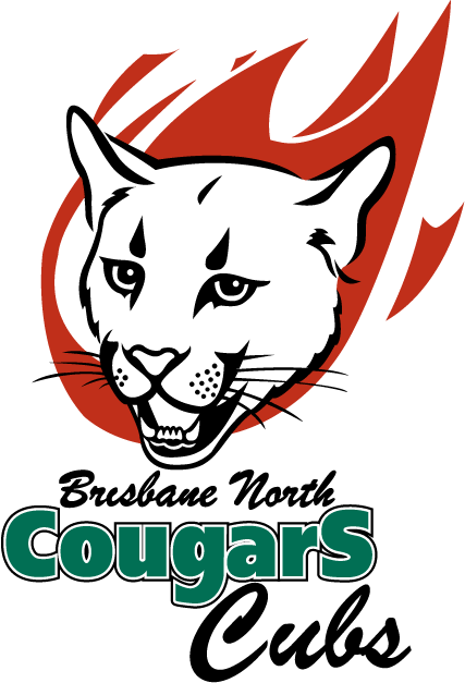 Brisbane North Cougar Cubs - Brisbane North Cougars (427x627), Png Download