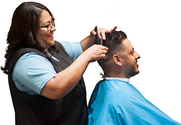 For Over 12 Years, Studio J Has Been San Antonio's - Chris @ Mr. Tailored Cuts (599x415), Png Download